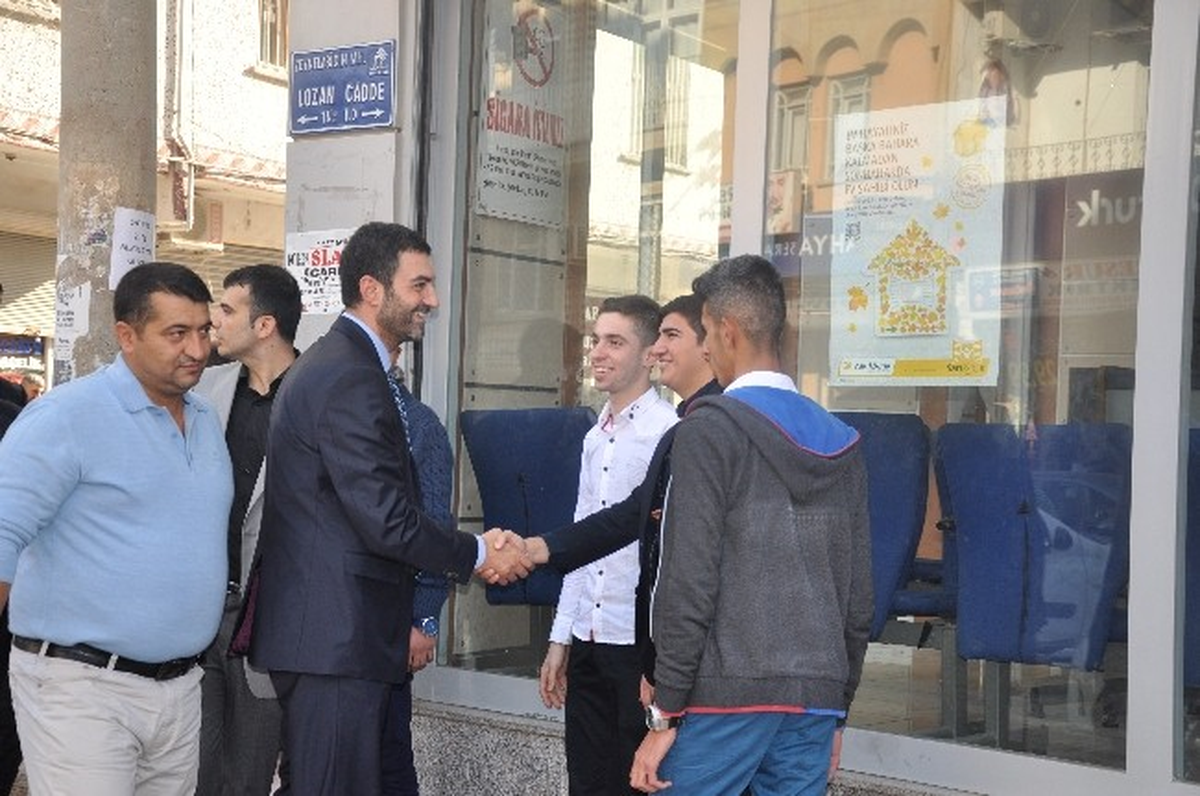 Nusaybin\'de Sinanoğlu\'na Sevgi Gösterisi
