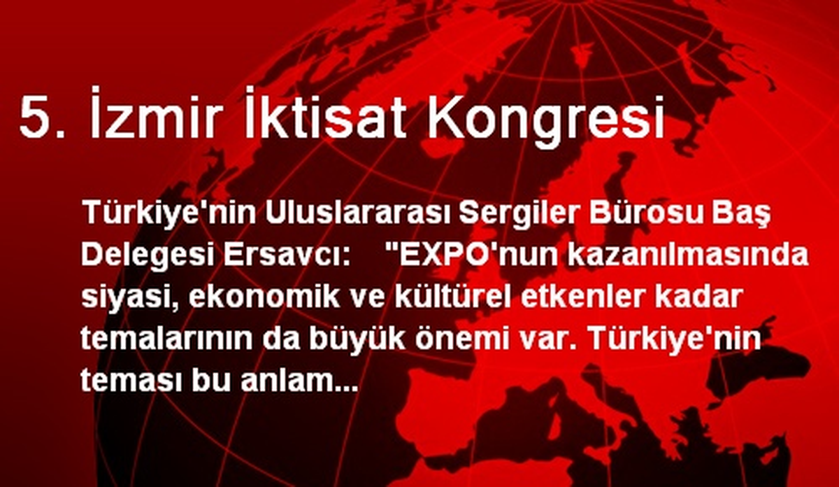 5. İzmir İktisat Kongresi