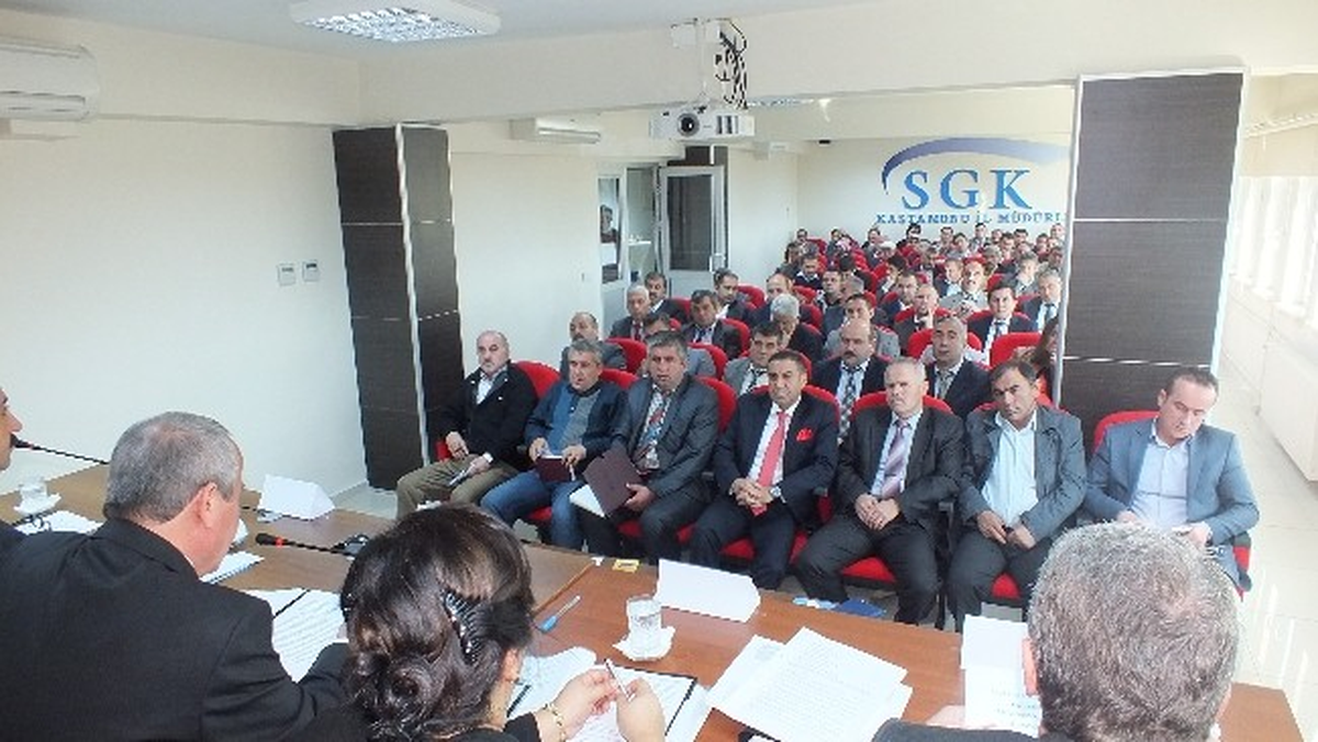 Sgk İl Müdürlüğü, Bilgilendirme Toplantısı Düzenledi