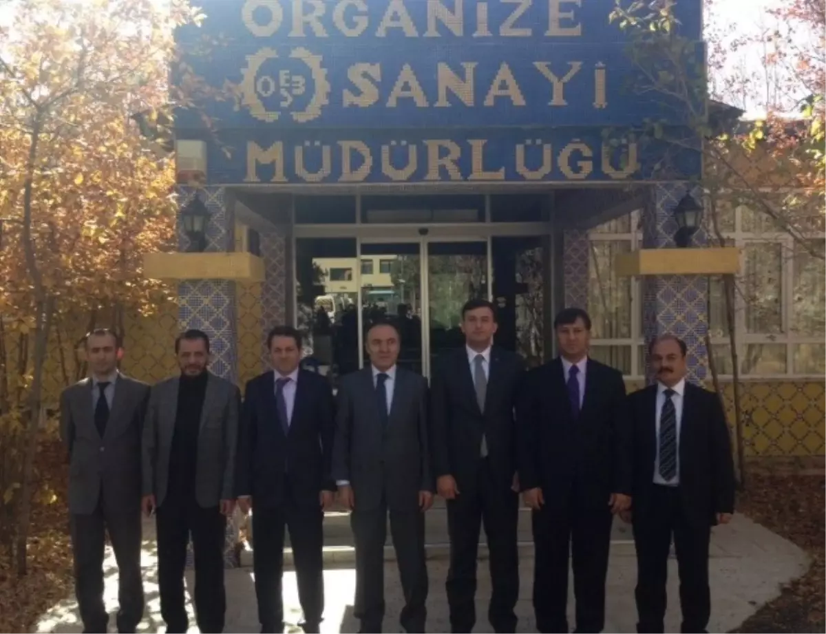 Vali Altıparmak\'tan Osb Başkanı Ergüney\'e Ziyaret