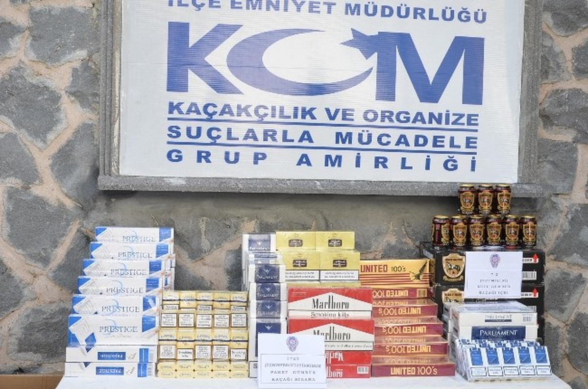 Viranşehir\'de 1.475 Paket Kaçak Sigara Ele Geçirildi