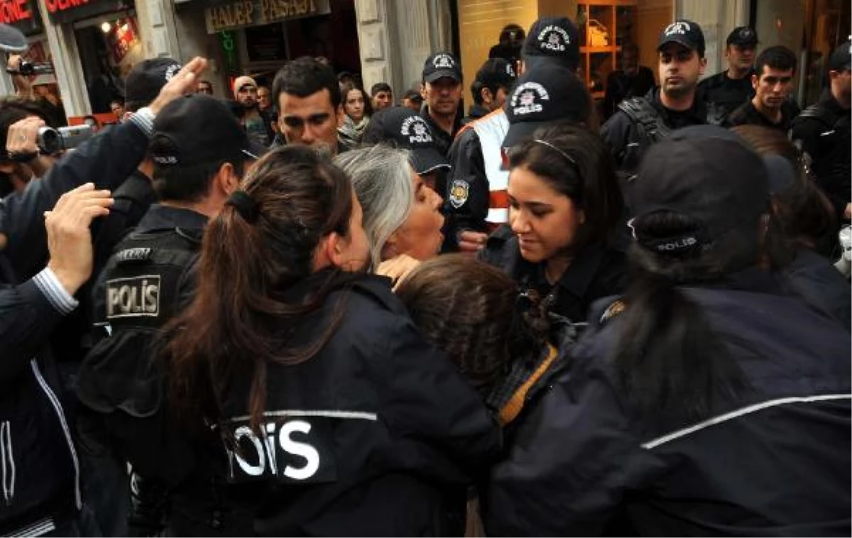 Yunanistan Başkonsolosluğu Önünde Protestoya Gözaltı