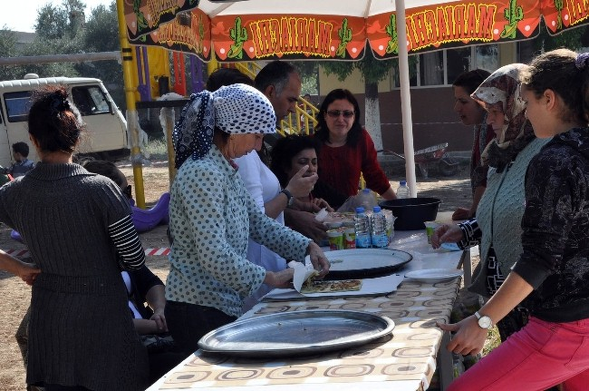 Akköy İlk ve Orta Okulunun Gözleme Gününe Yoğun İlgi