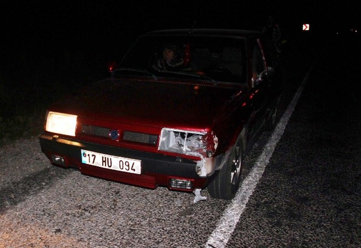 Çan\'da Trafik Kazası; 1 Yaralı