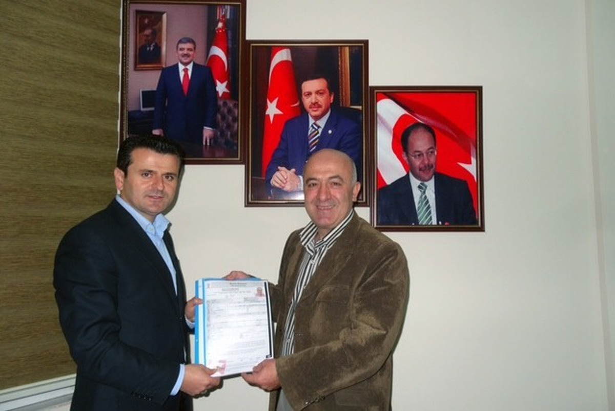 Gazeteci İspirli, Aziziye\'den Başvuruda Bulundu