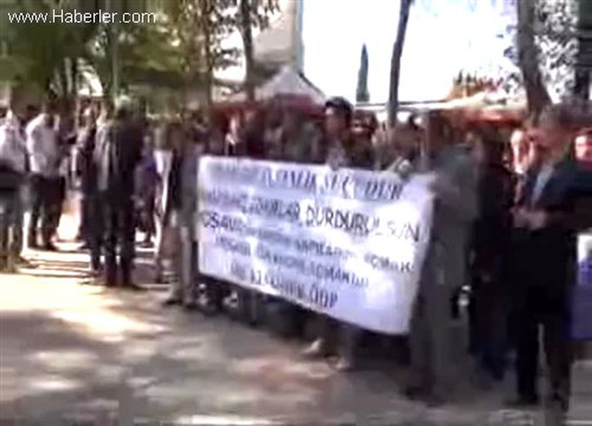 İran\'daki İdamlar Gaziantep\'te Protesto Edildi