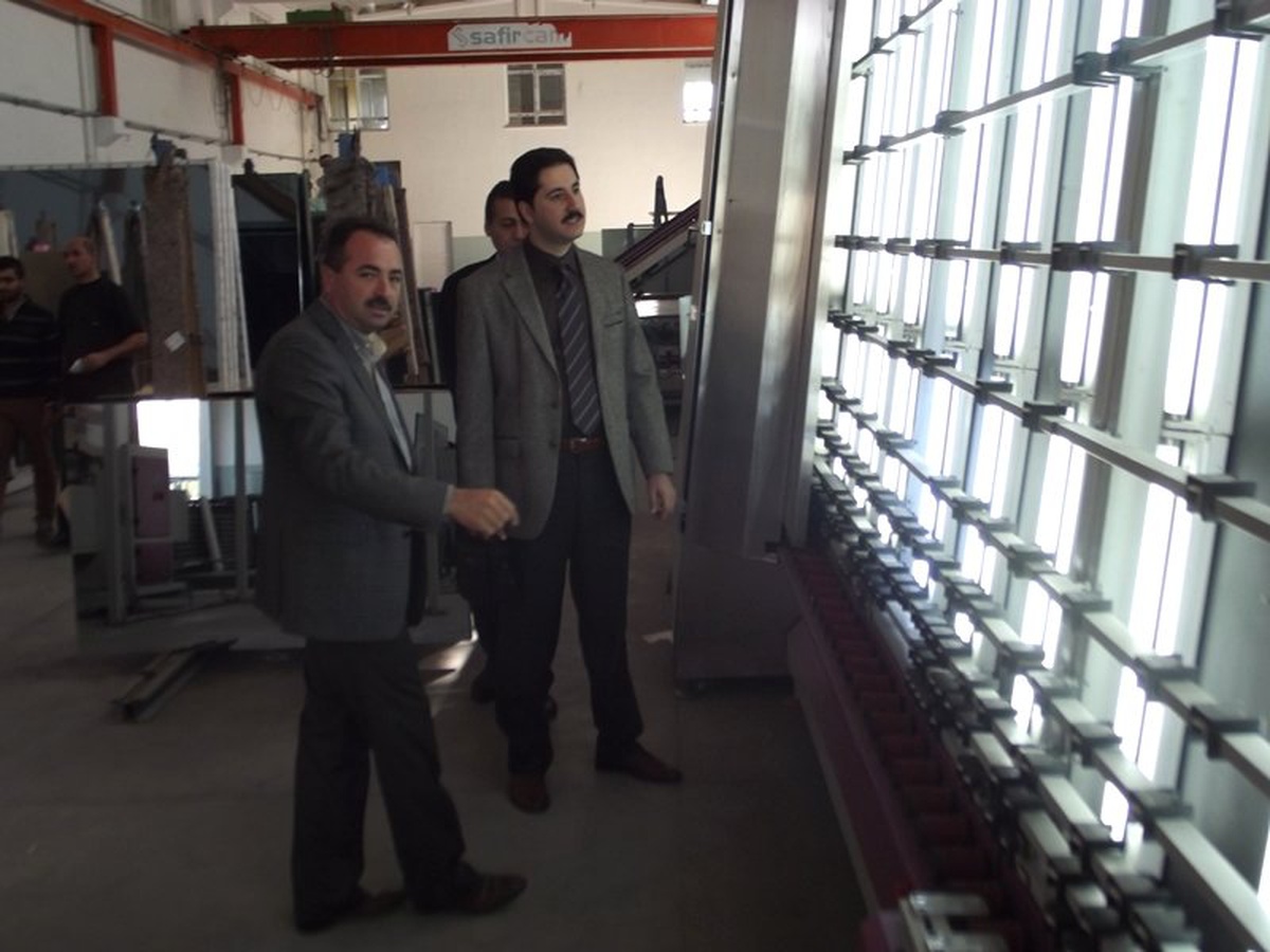 KOSGEB, Gümüşay PVC Fabrikasını Ziyaret Etti