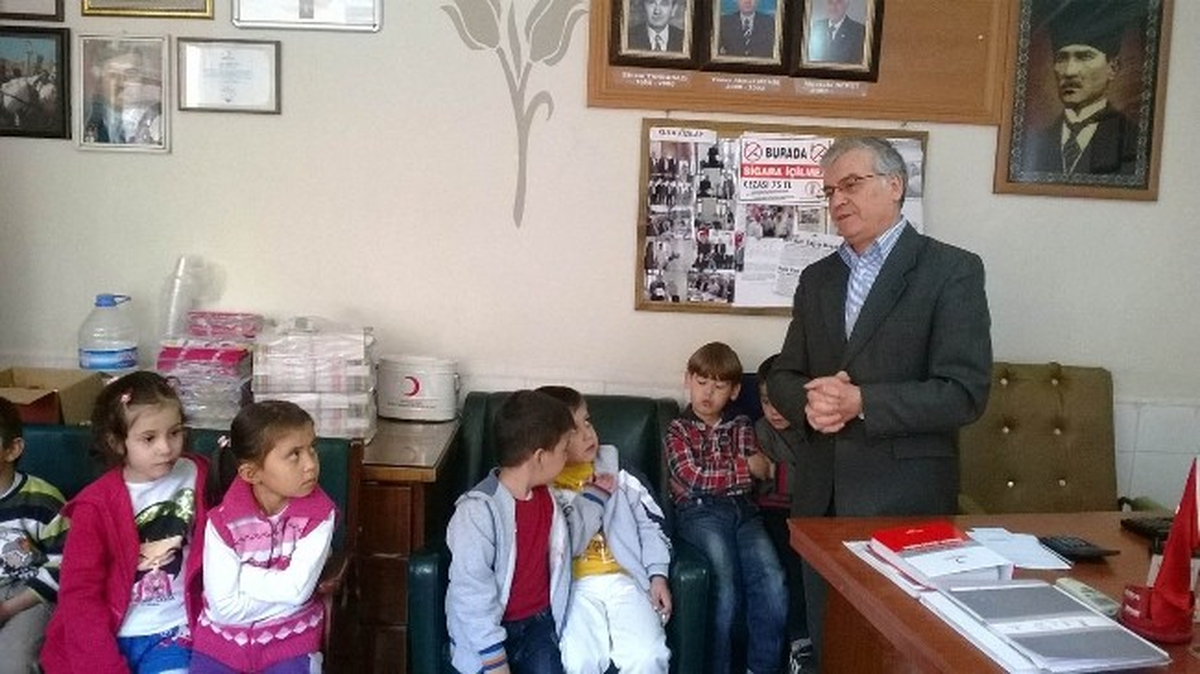 Miniklerden Kızılay\'a Ziyaret