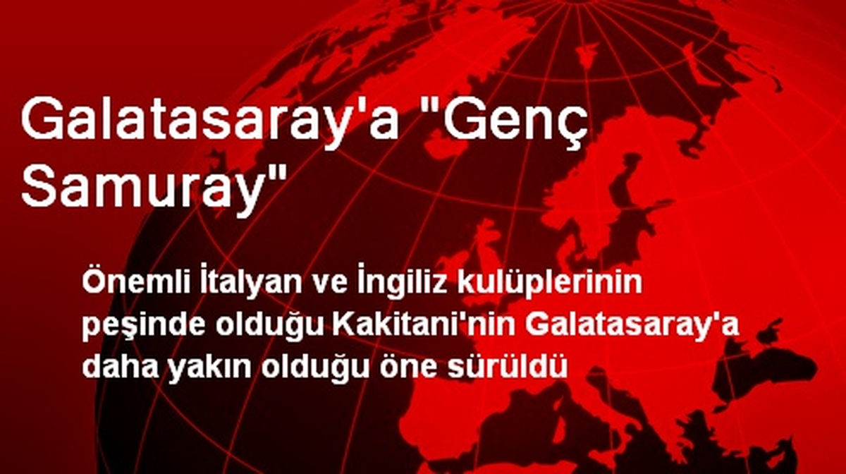 Galatasaray Japon Oyuncu Yoichiro Kakitani\'yi İstiyor
