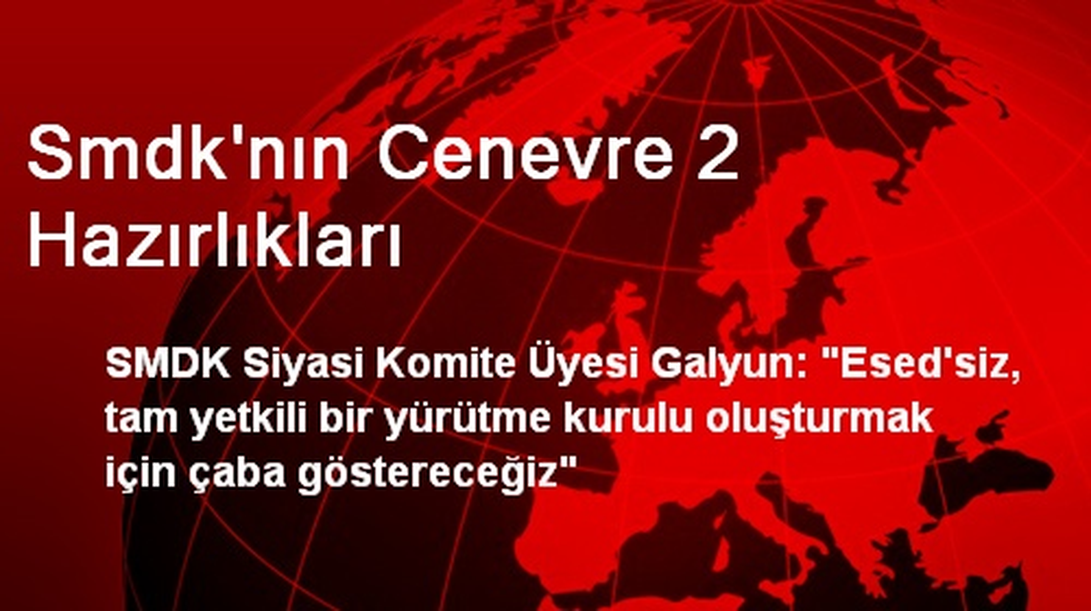 "Esed\'siz, Tam Yetkili Bir Yürütme Kurulu Oluşturacağız"