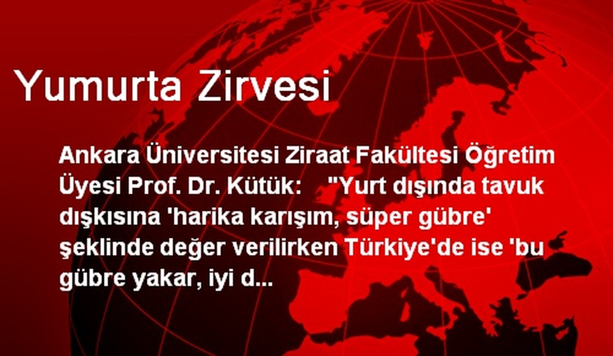 Yumurta Zirvesi