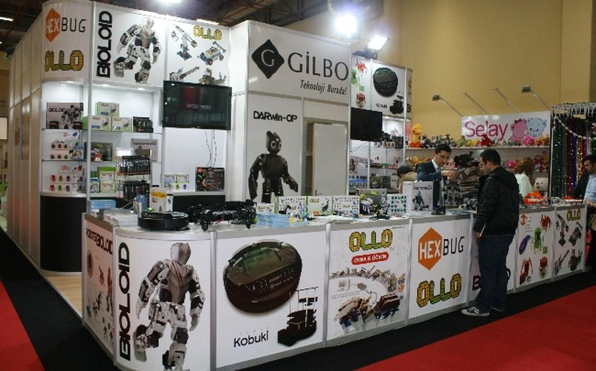Gilbo Elektronik 6. Oyuncak Fuarında Ürünlerini Tanıttı