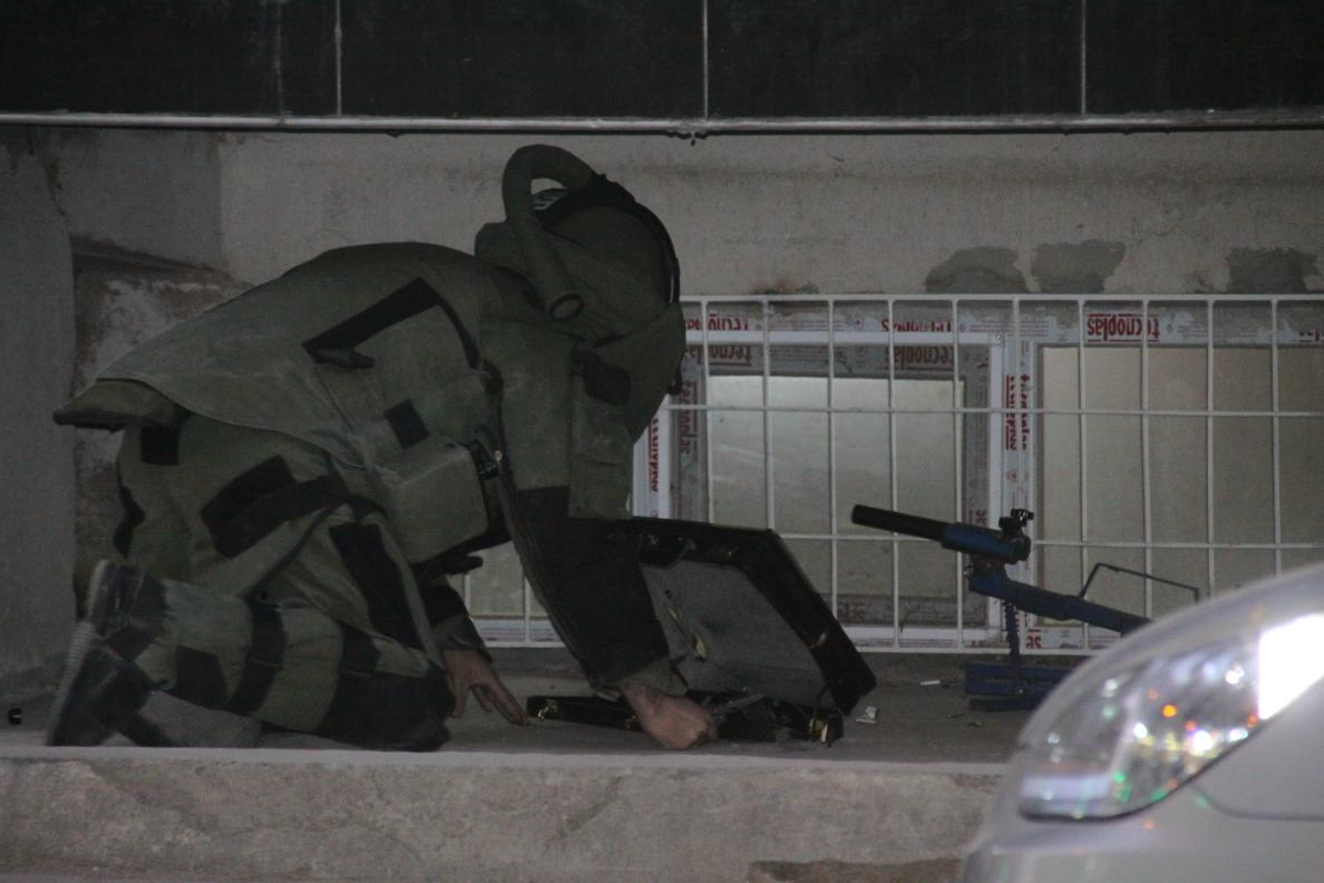 Siirt\'te Şüpheli Paket Korkulu Anlar Yaşattı