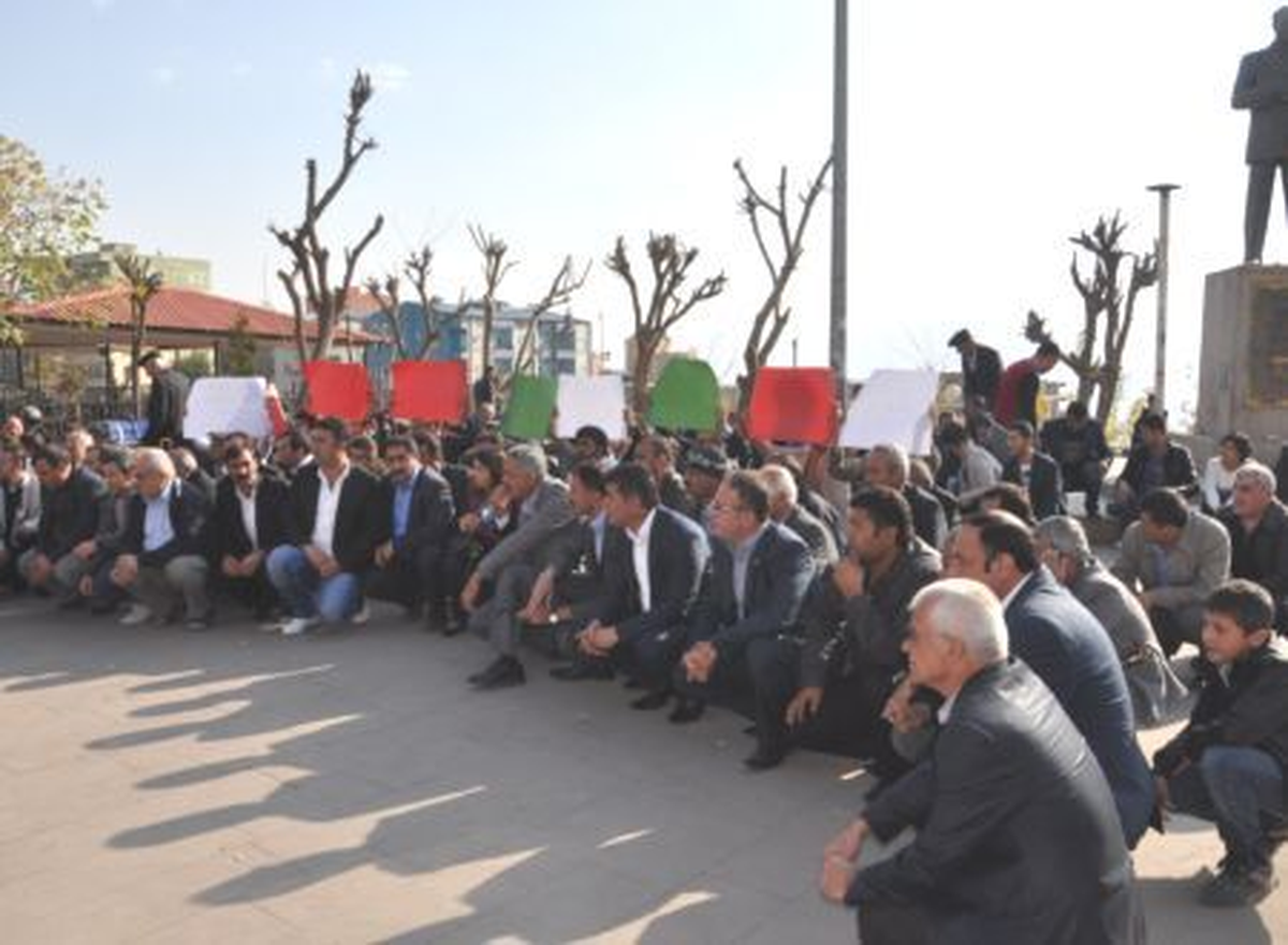 Şırnak\'ta Termik Santrali Karşıtı Eylem