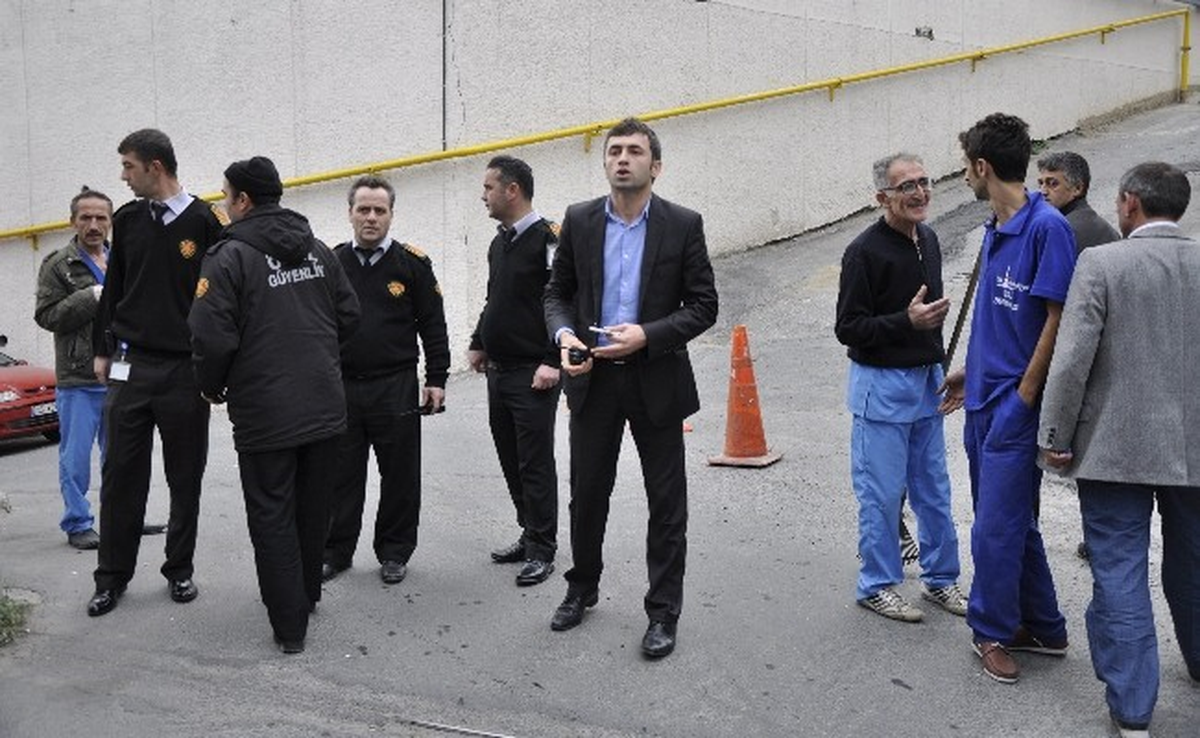 Yangına Değil Gazetecilere Müdahale