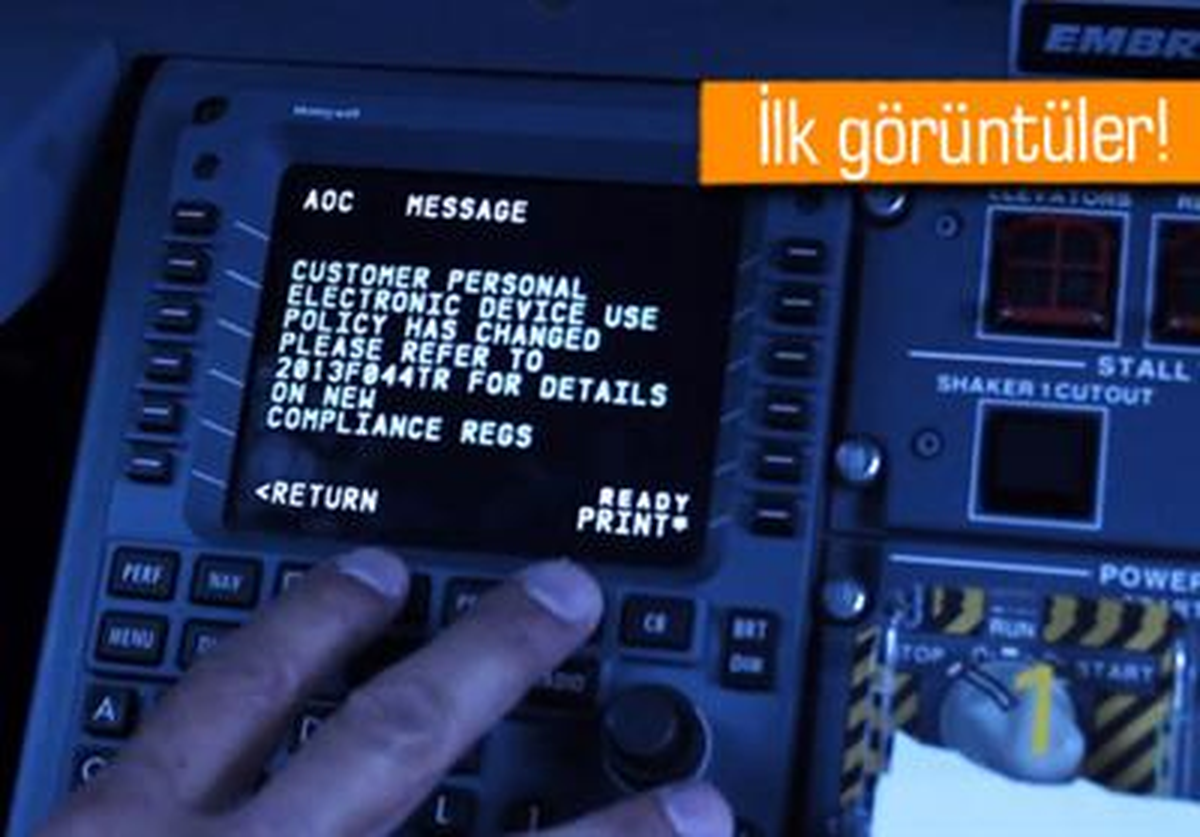 Akıllı Cihazlar ile Yapılan İlk Uçuşun Videosu Burada