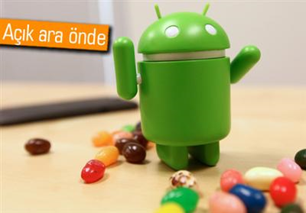 Android Cihazların Yarıdan Fazlası Jelly Bean