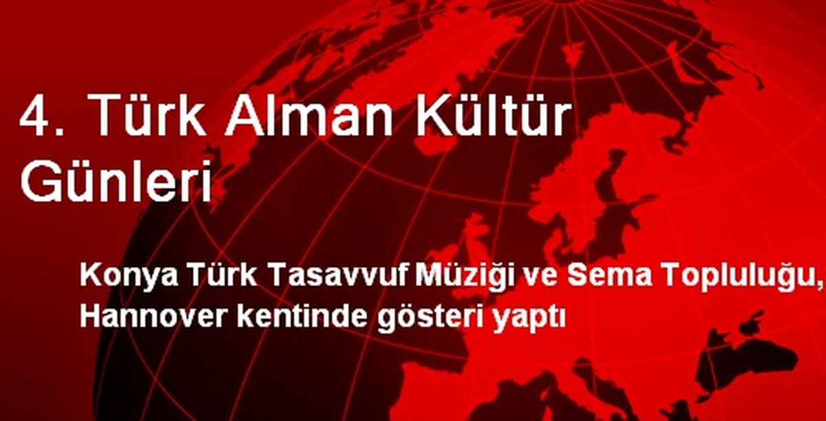 4. Türk Alman Kültür Günleri