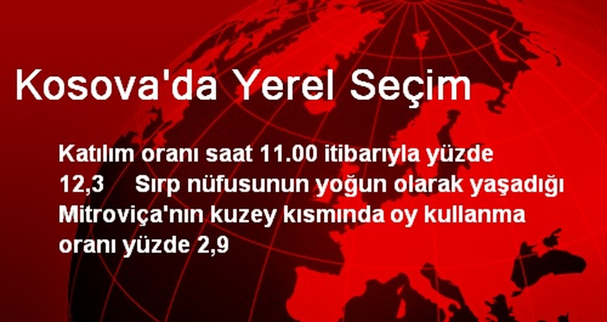 Kosova\'da Yerel Seçim