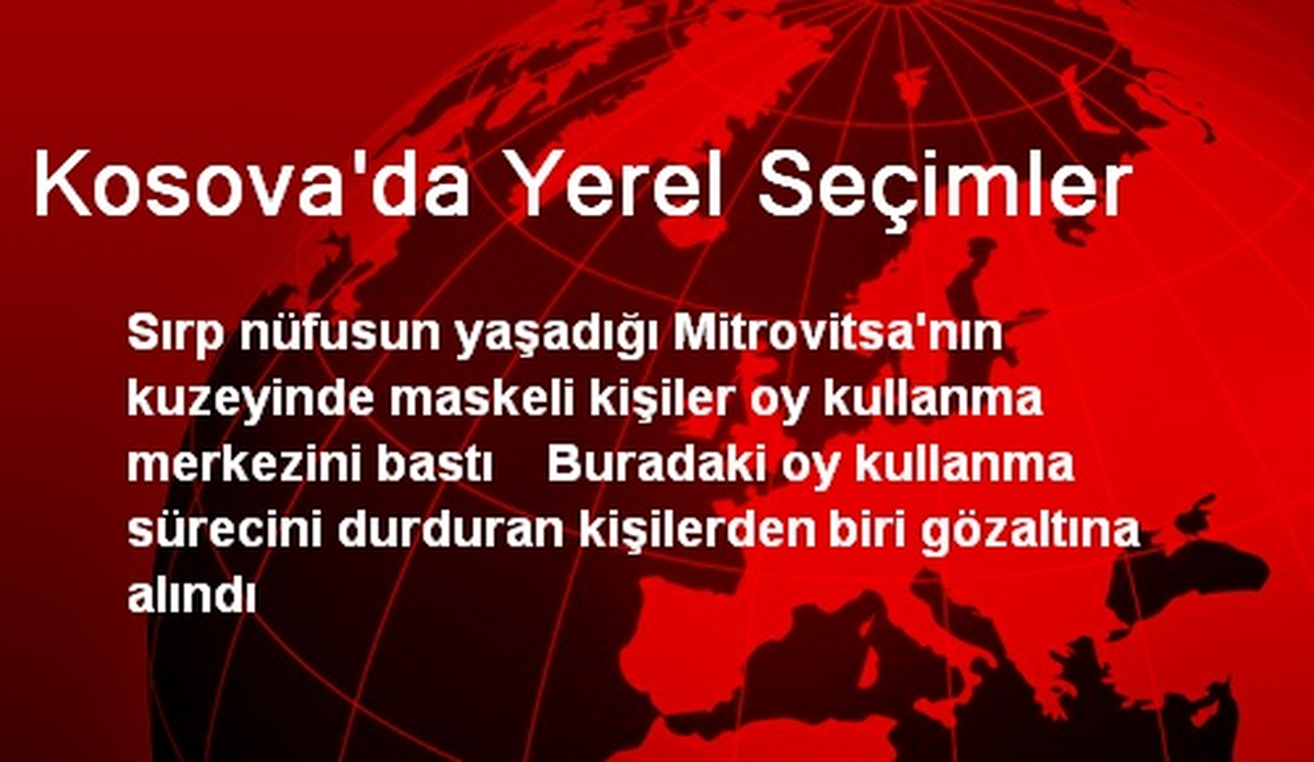 Kosova\'da Yerel Seçimler