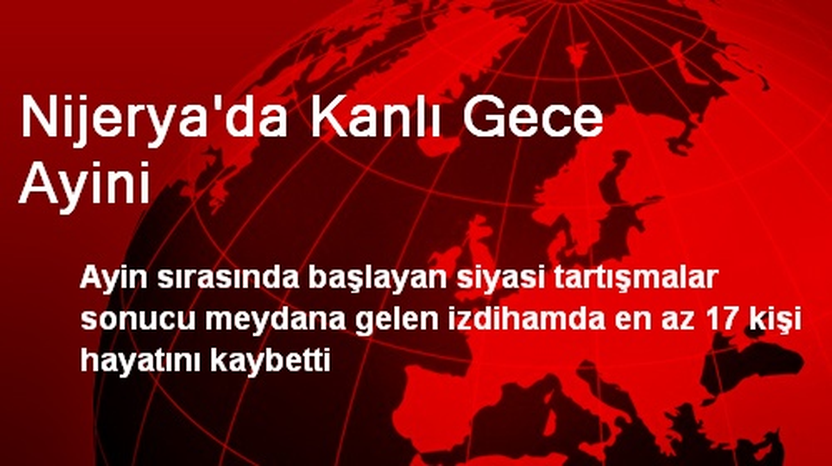 Nijerya\'da Kanlı Gece Ayini