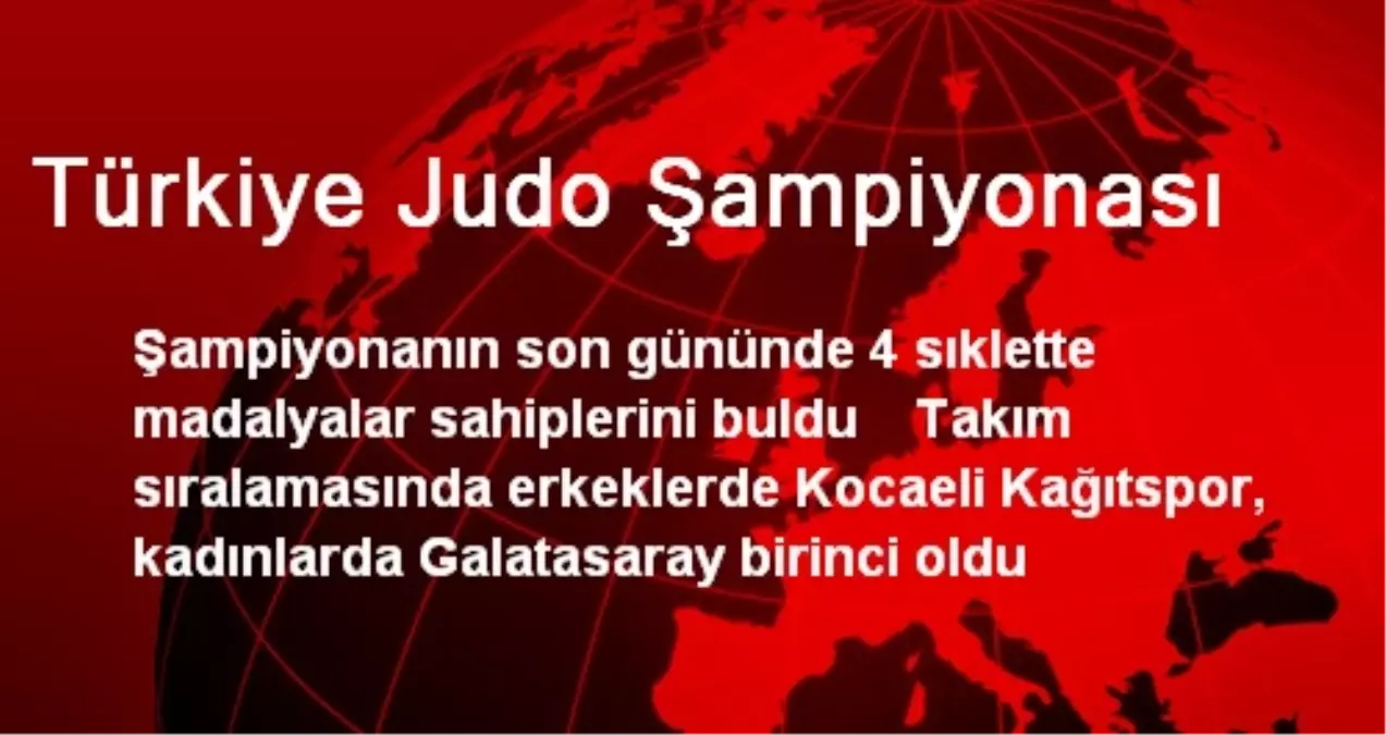 Türkiye Judo Şampiyonası