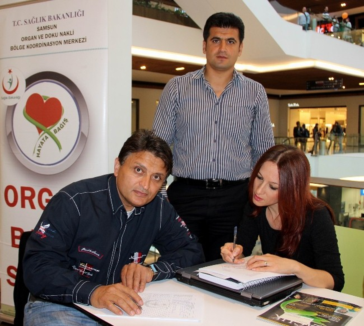Piazza\'da Organ Bağışı Standı Açıldı