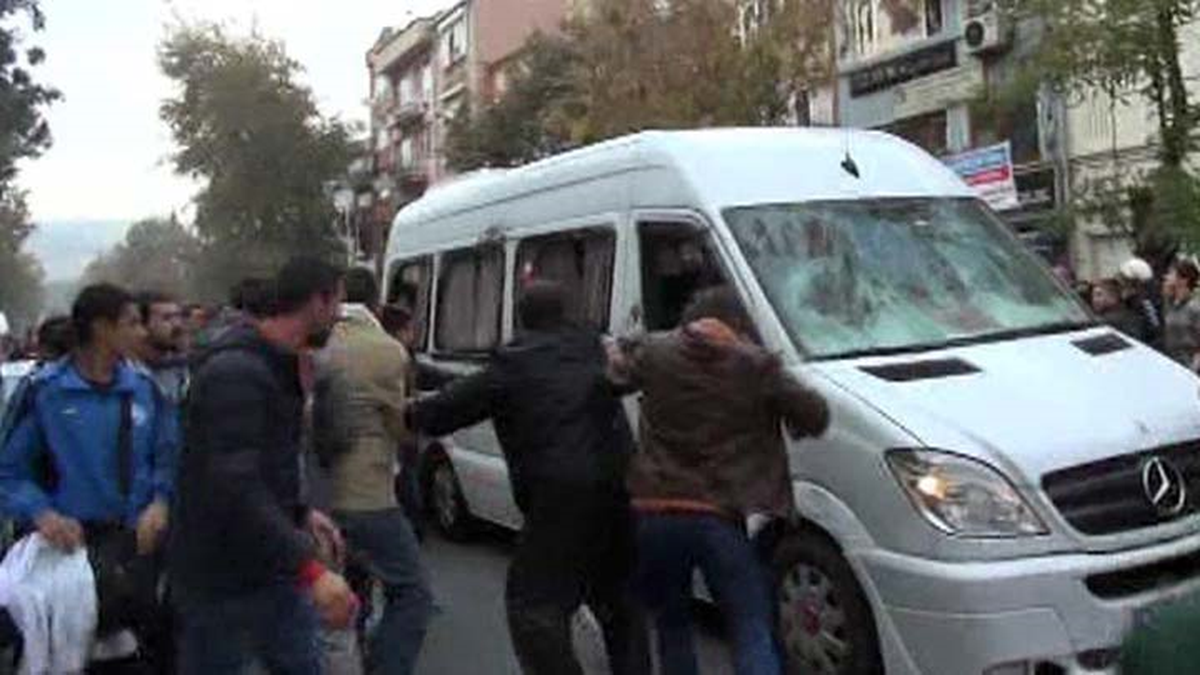 Sarıyer Göztepe Maçı Sonrası Olay Çıktı