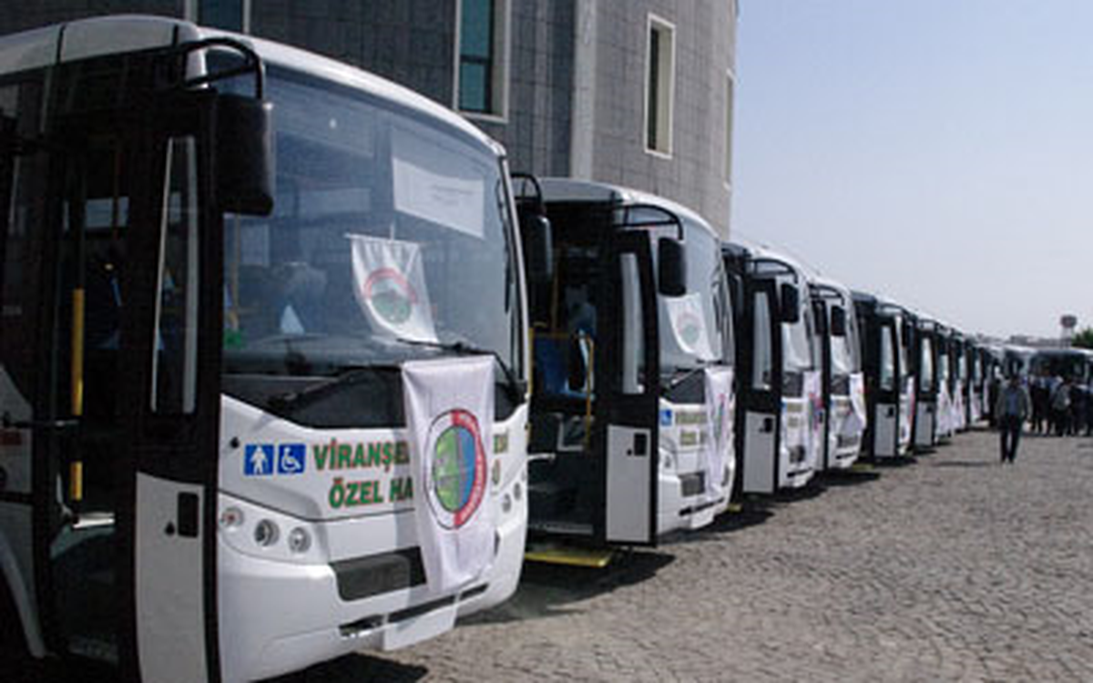 Viranşehir\'de Ulaşım Araçları Yenilendi