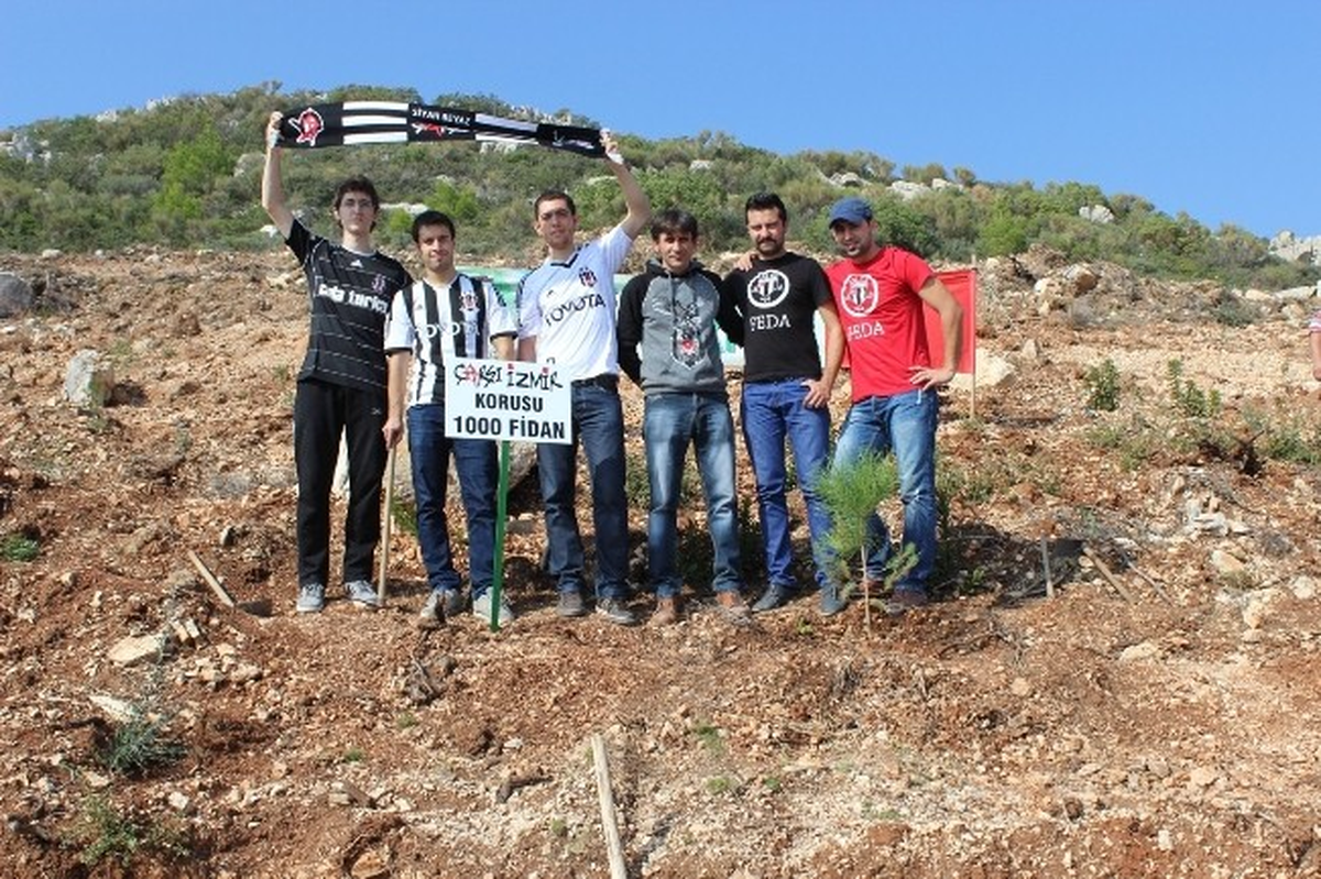 Çarşı, Bin Fidanlık İzmir Korusu Oluşturdu