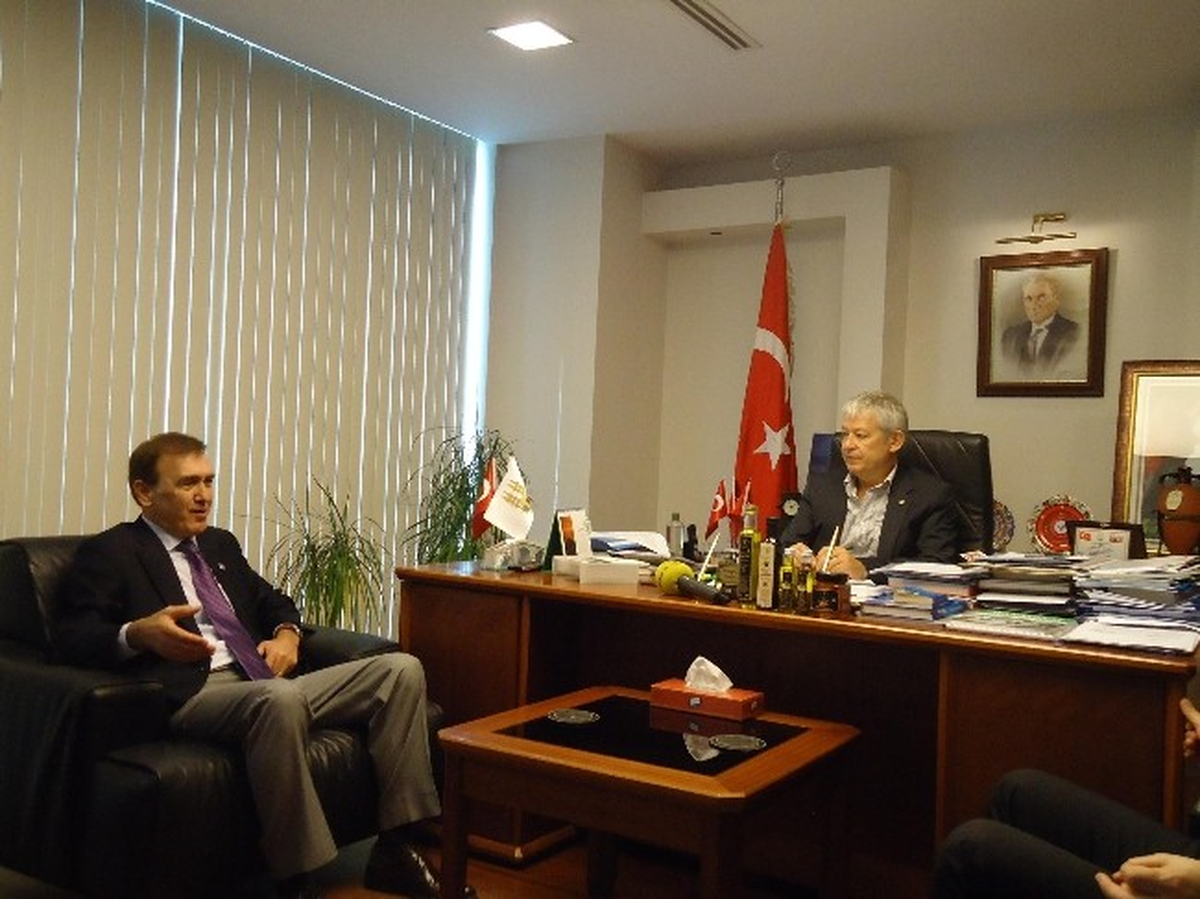 CHP Aday Adayı Şükrü Ciravoğlu ETSO\'yu Ziyaret Etti