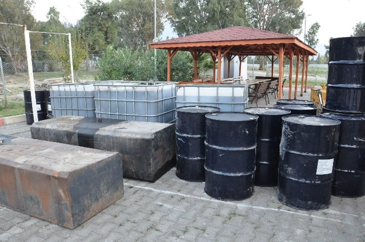 Dörtyol\'da 7 Bin 500 Litre Kaçak Mazot Ele Geçirildi