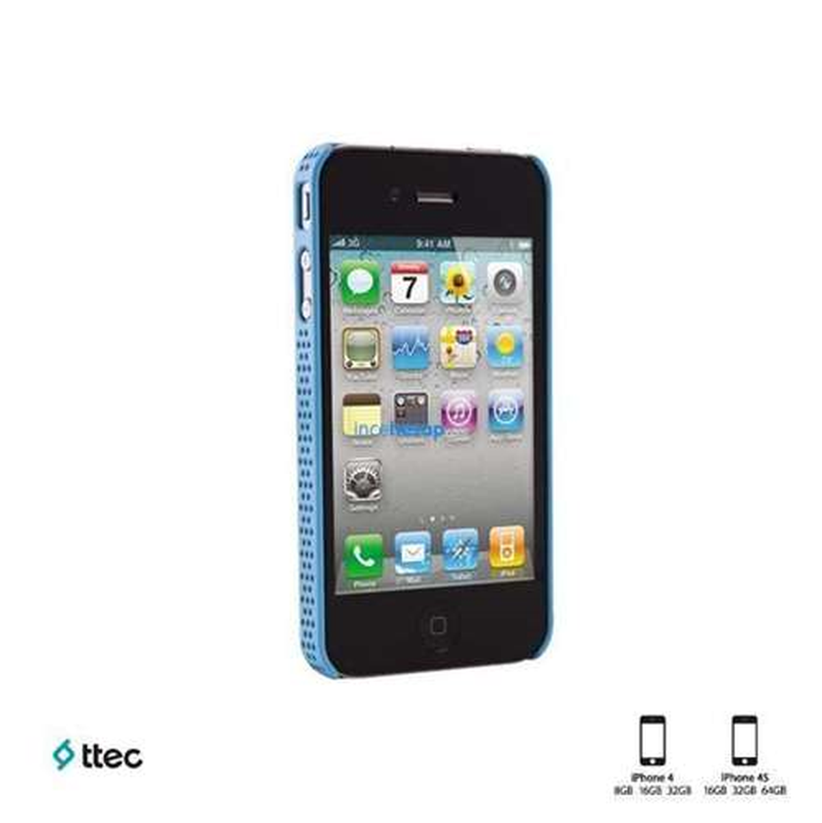 İphone 4/4s File Tip Delikli-Ekran Koruyucu