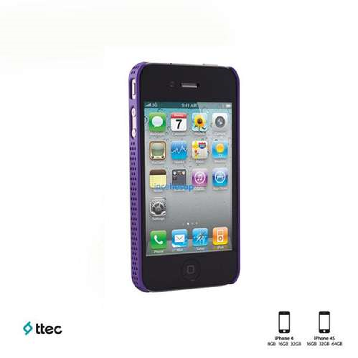 İphone 4/ 4s File Tip Delikli-Ekran Koruyucu