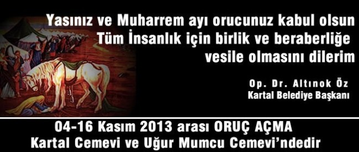 Kartallılar, Muharrem Ayı Orucu Sofralarında Buluşuyor