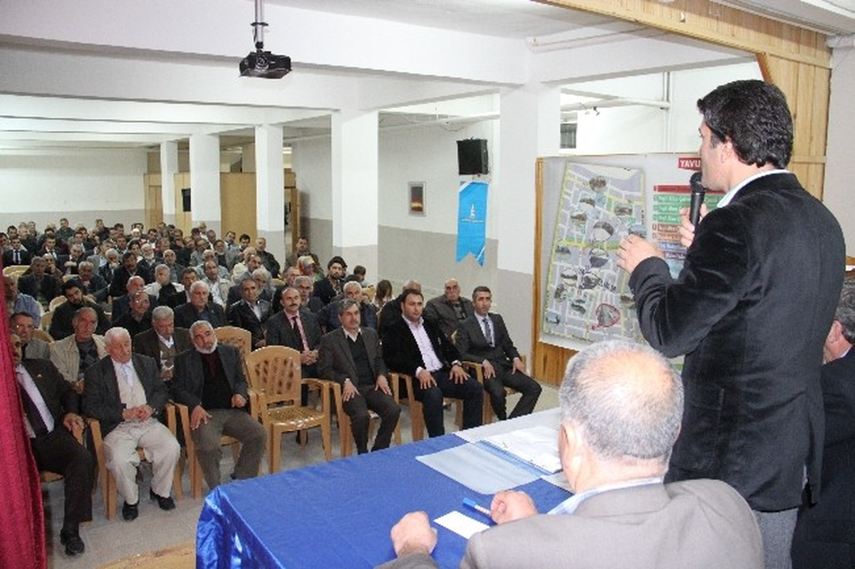 Erzincan\'da Mahalle Meclis Toplantıları Devam Ediyor