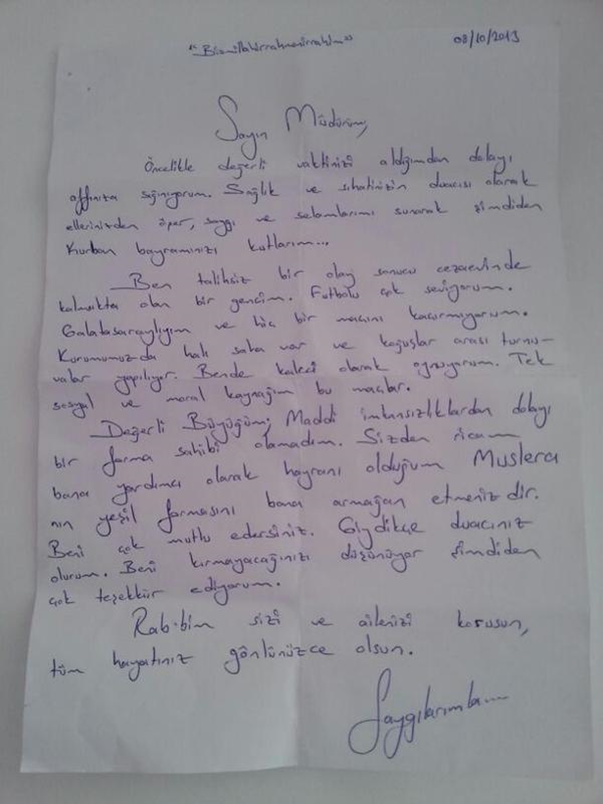 Mahkum, Çok İstediği Muslera Formasına Kavuştu