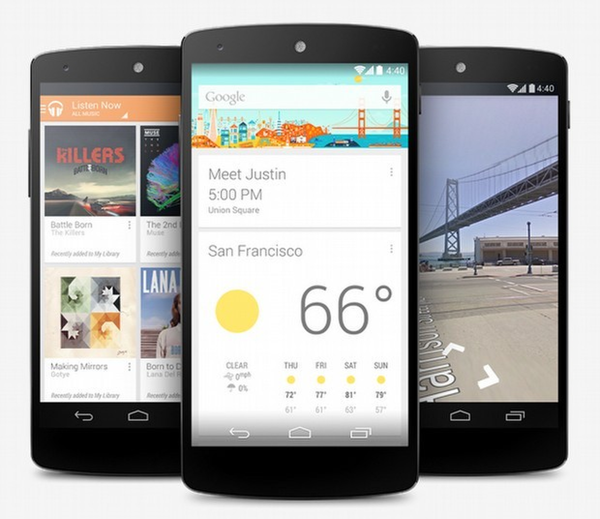 Nexus 5 şovu erken başladı!