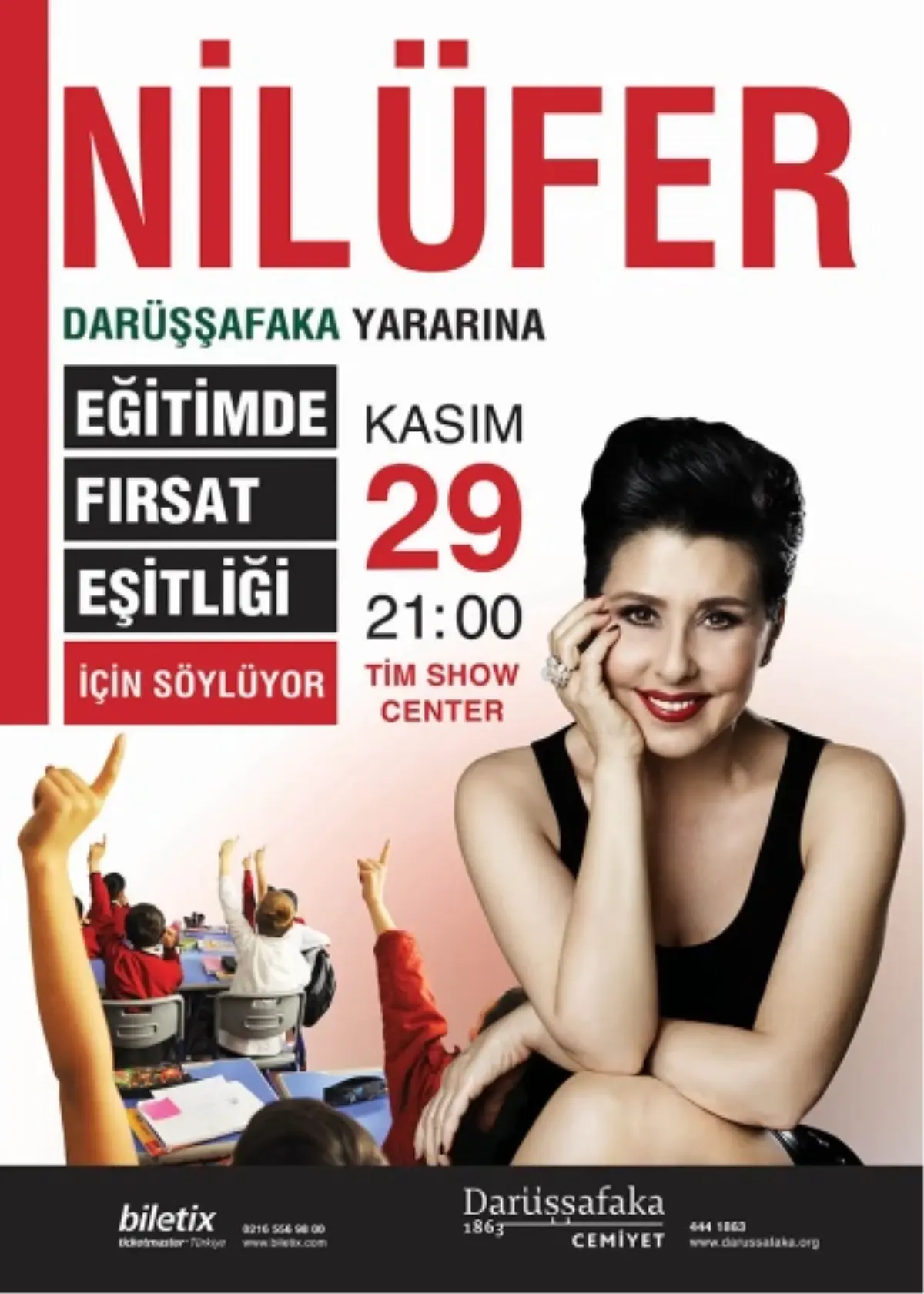 Nilüfer "Eğitimde Fırsat Eşitliği" İçin Şarkı Söylüyor