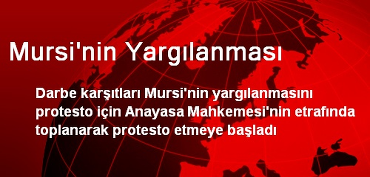 Mursi\'nin Yargılanması