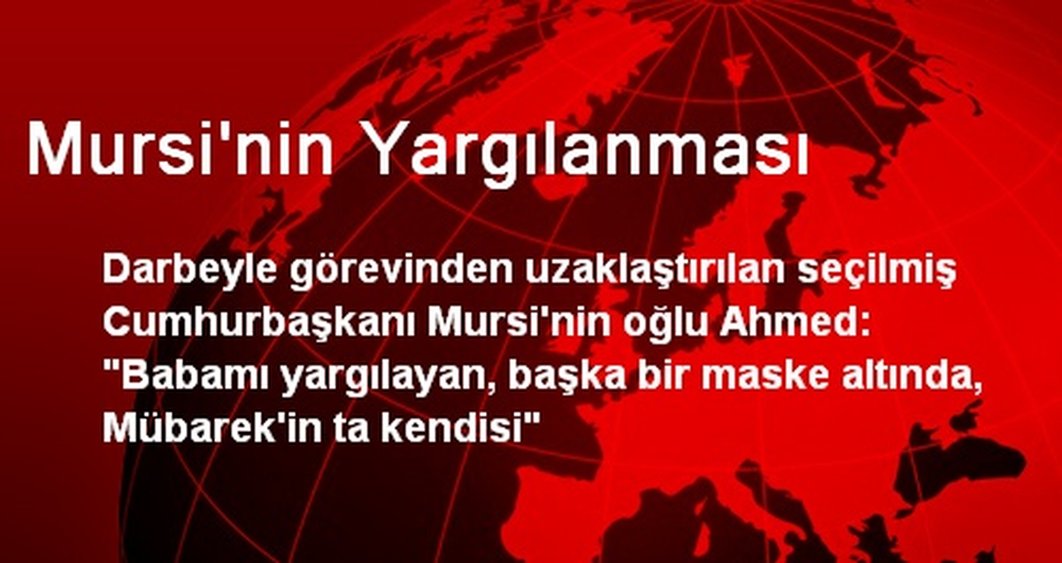 Mursi\'nin Yargılanması