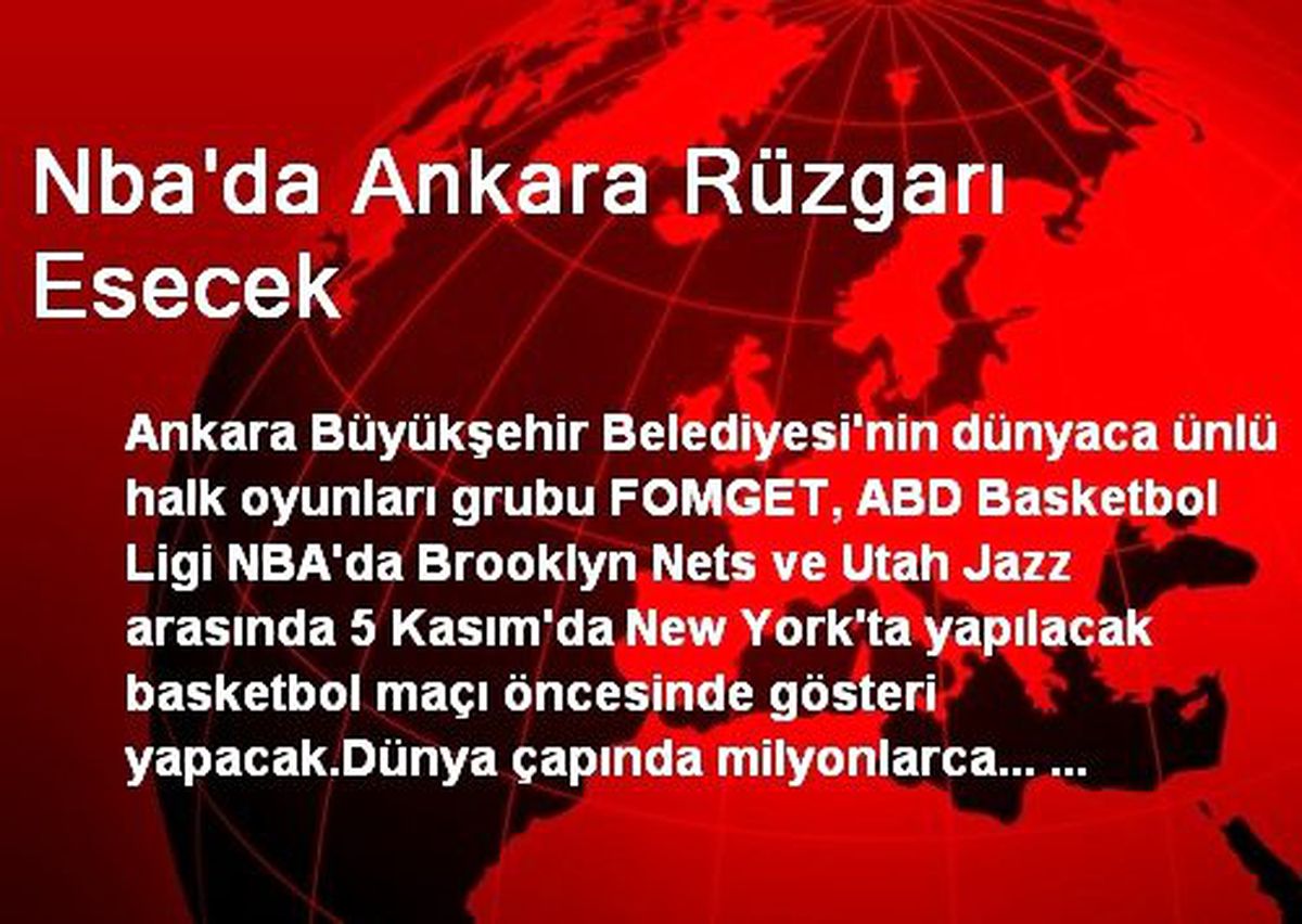 Nba\'da Ankara Rüzgarı Esecek