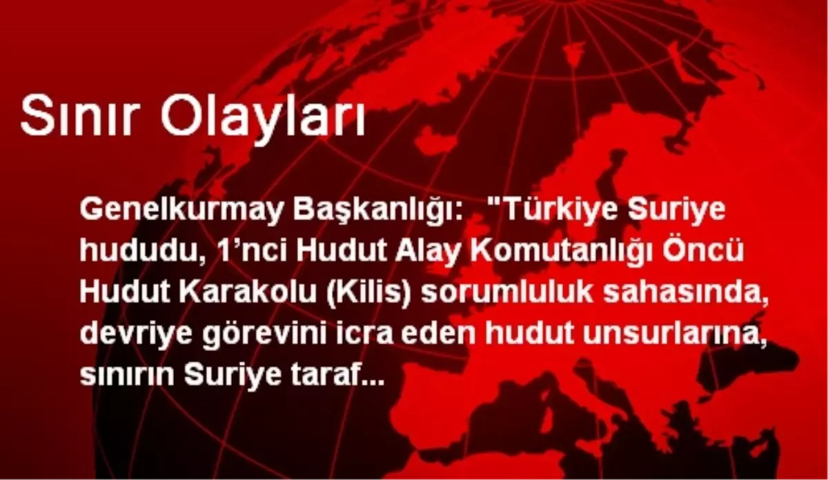 Sınır Olayları