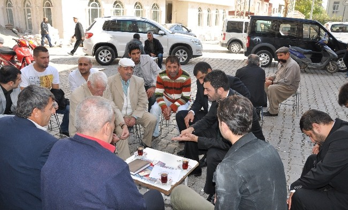 Sinanoğlu, Seçim Çalışmalarına Devam Ediyor