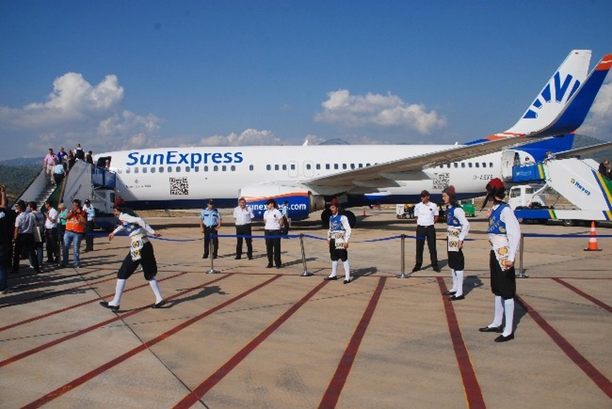 Sunexpress Gazipaşa\'da İlk Yolcularını Karşılayacak
