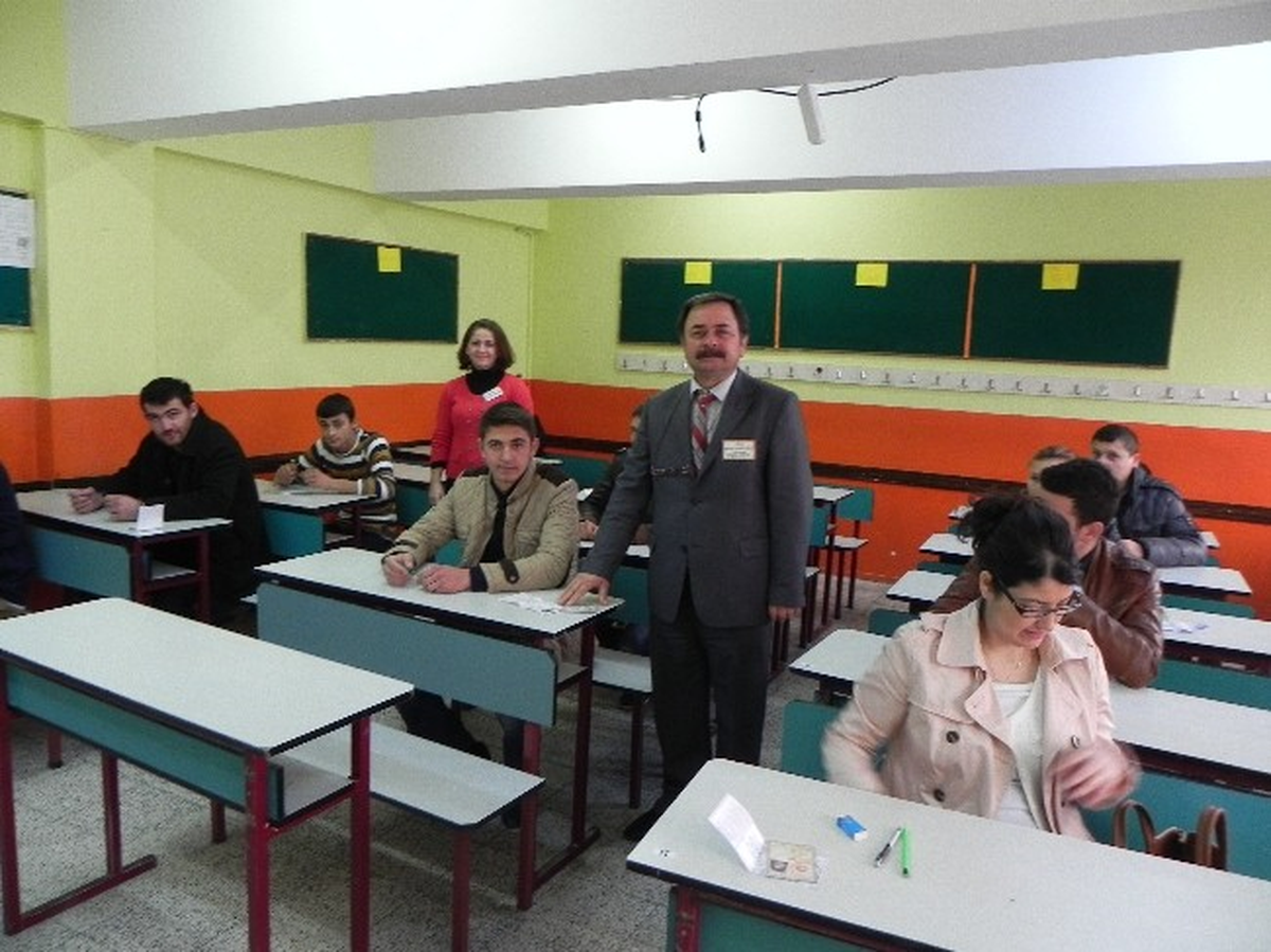 Sürücü Adaylarının Yazılı Sınavı Yapıldı