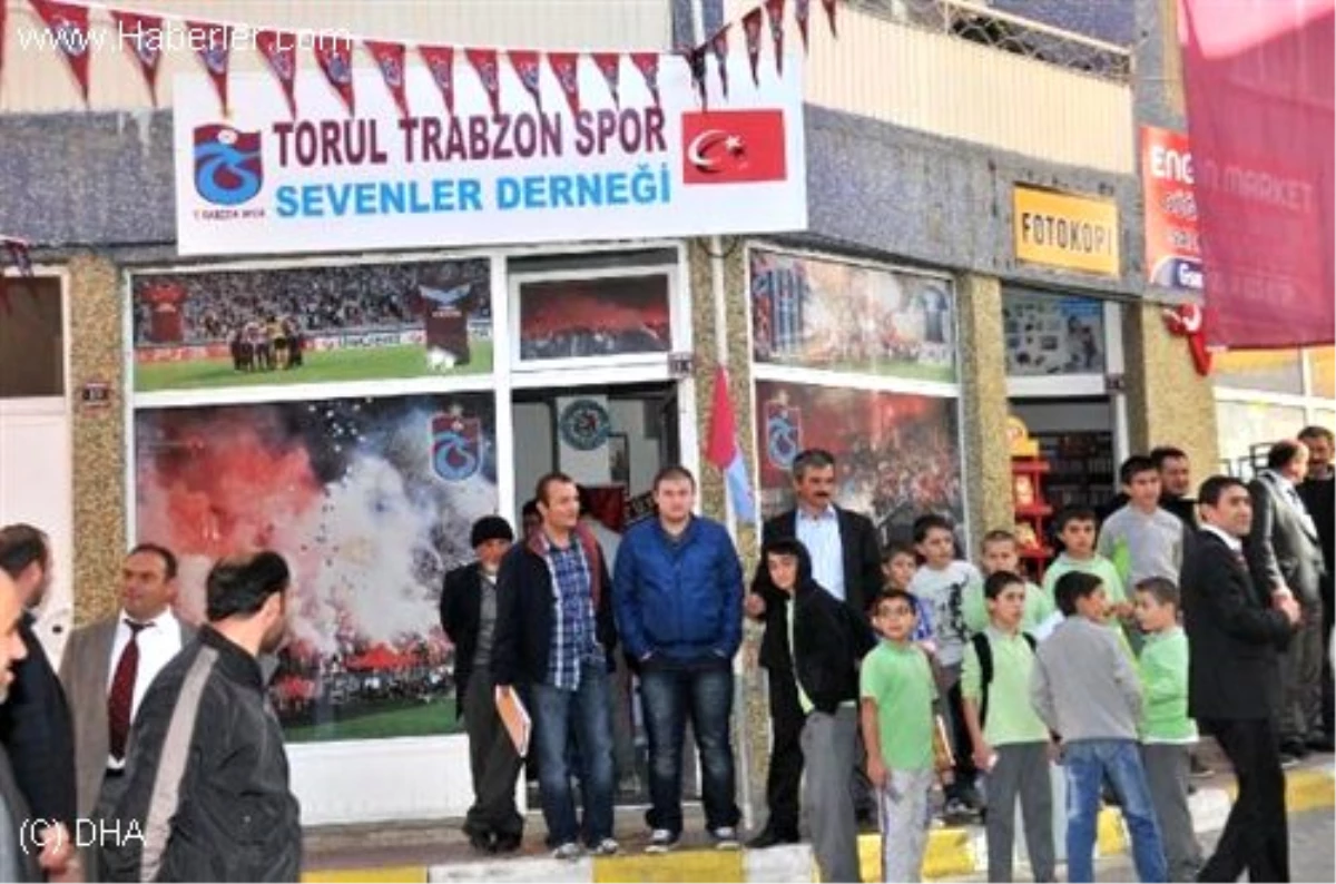 Torul\'da Trabzonspor Sevenler Derneği Açıldı