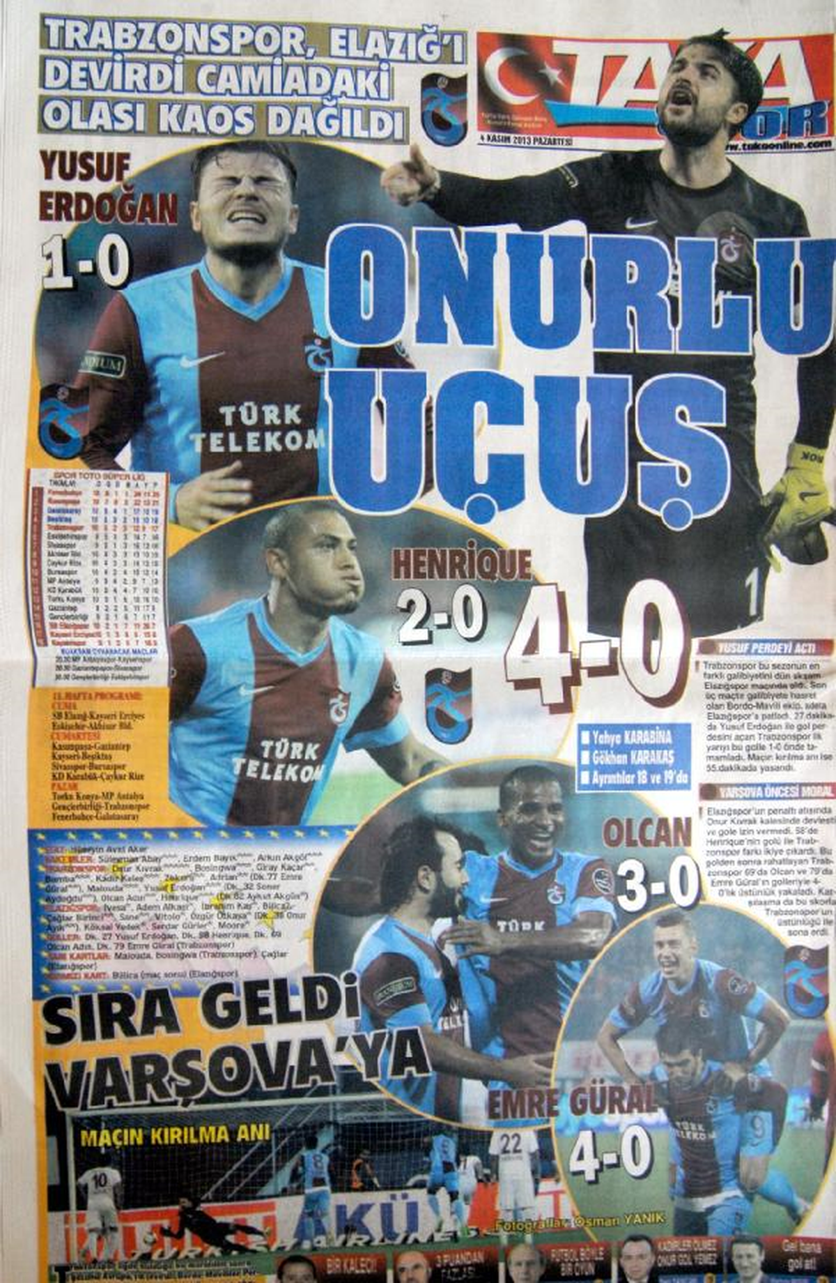 Trabzonspor Teknik Direktörü: "Taraftar Daha İyi Oynamalısınız Mesajı Veriyor"