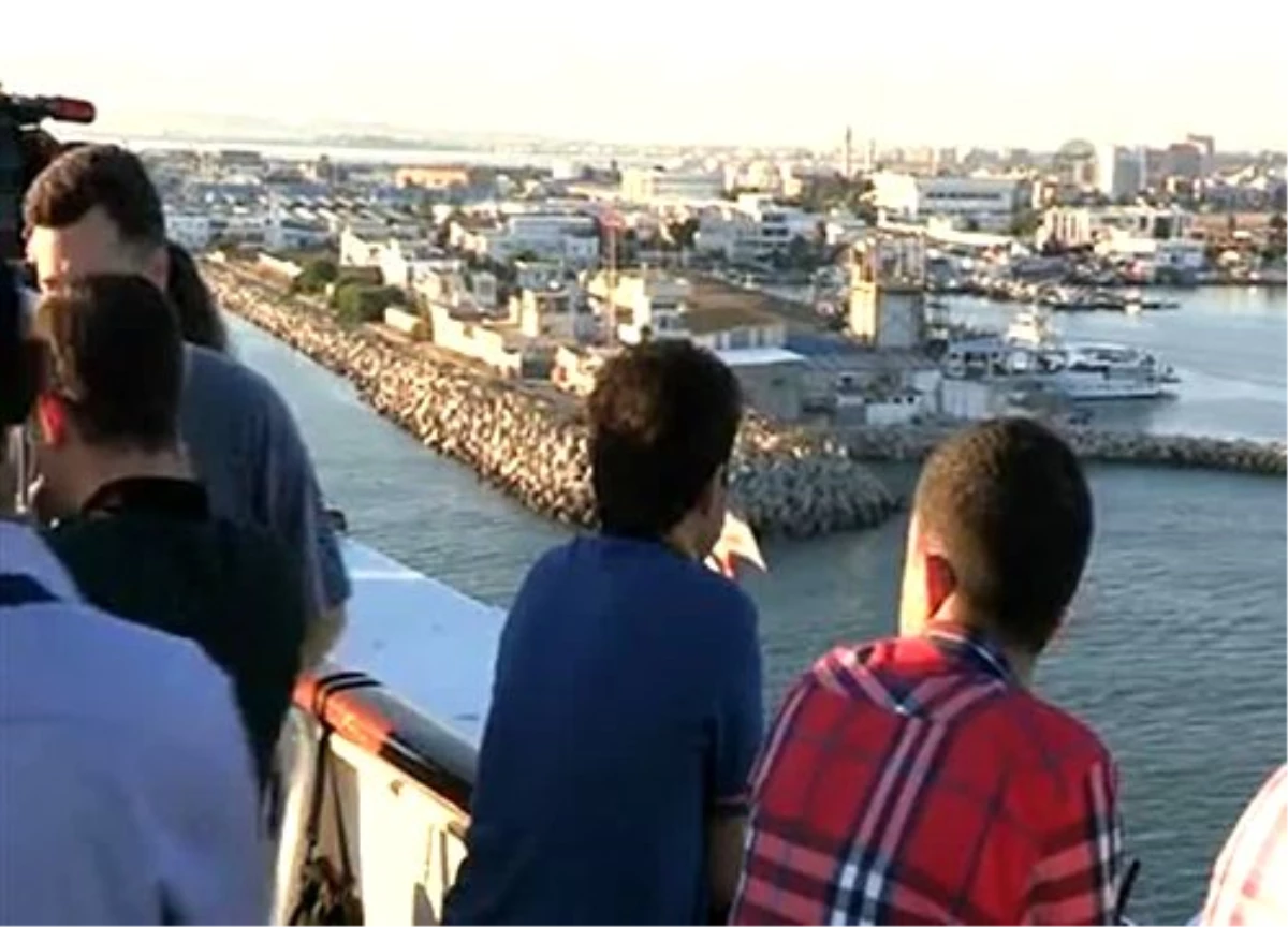 "Türkiye Akdeniz Gençlik Barış Gemisi"nde dönüş hazırlığı
