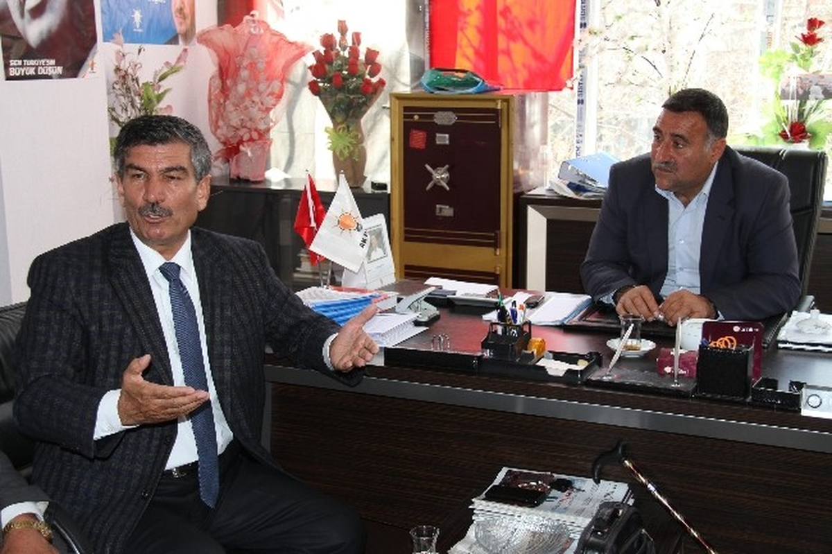 AKP Van B. B. Başkan Aday Adayı Akgül\'den İlçelere Ziyaret